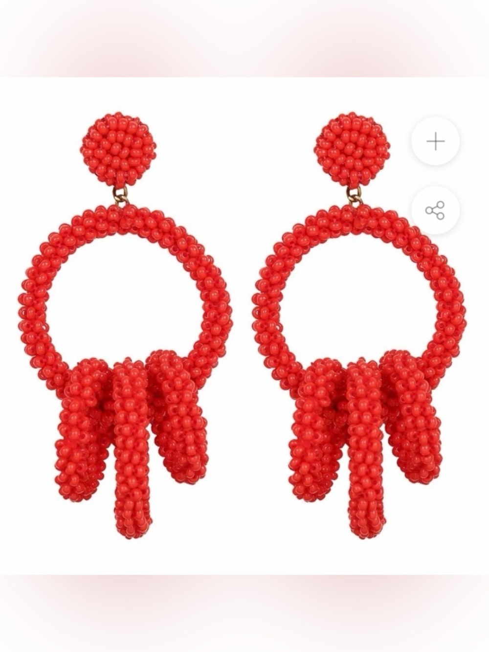 Deepa Gurnani earrings - like new